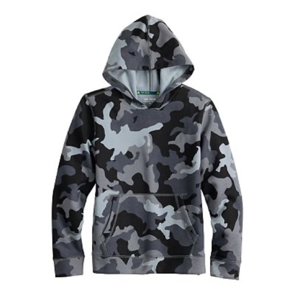 Tek Gear Ultrasoft Fleece Printed Hoodie Size Youth Large